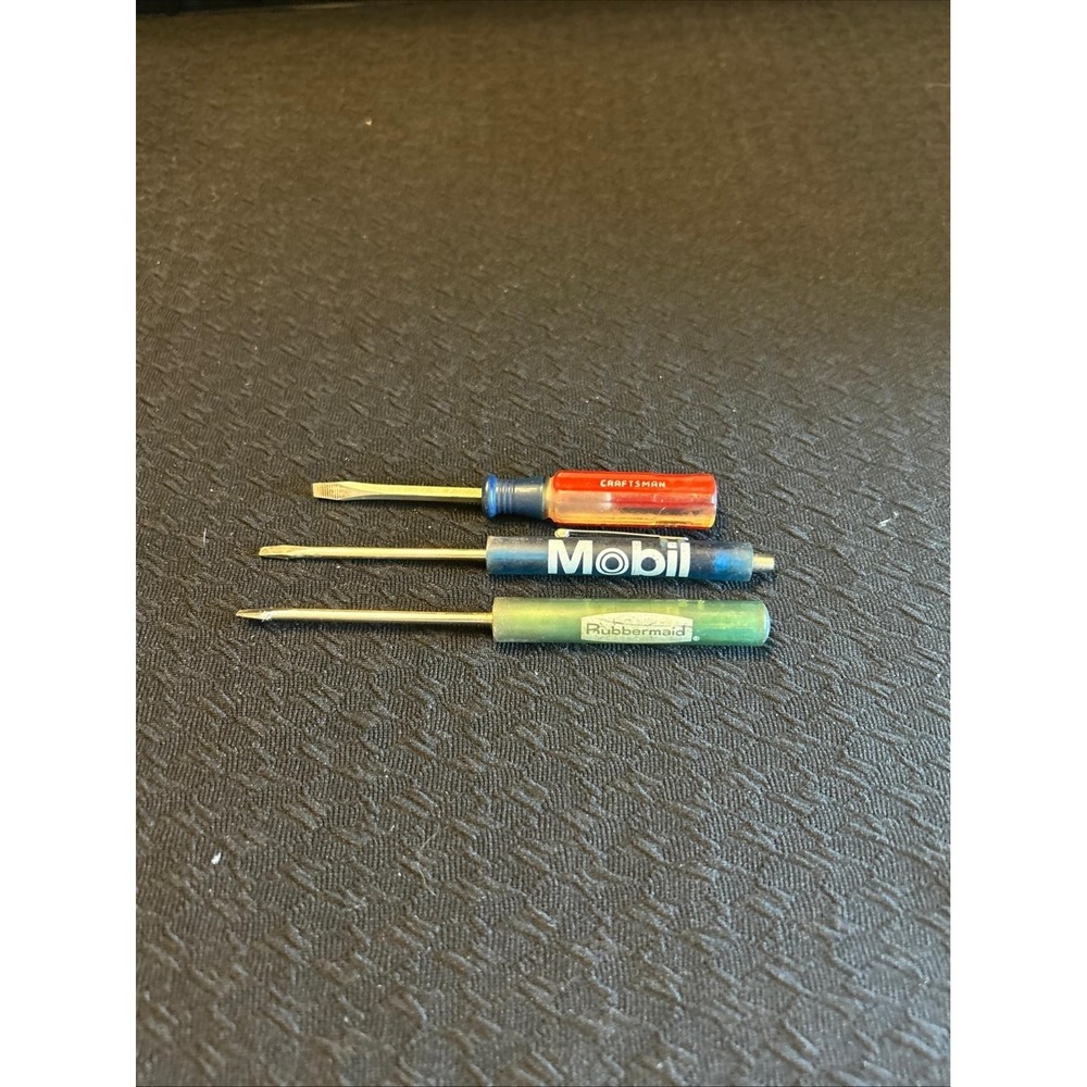 Lot Of 3 Vintage Screwdrivers